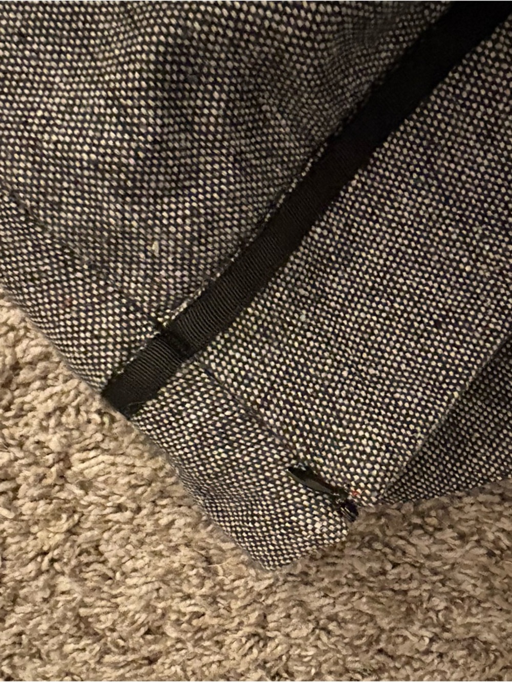 Classic A-Line Gray Skirt - Picture 5 of 5